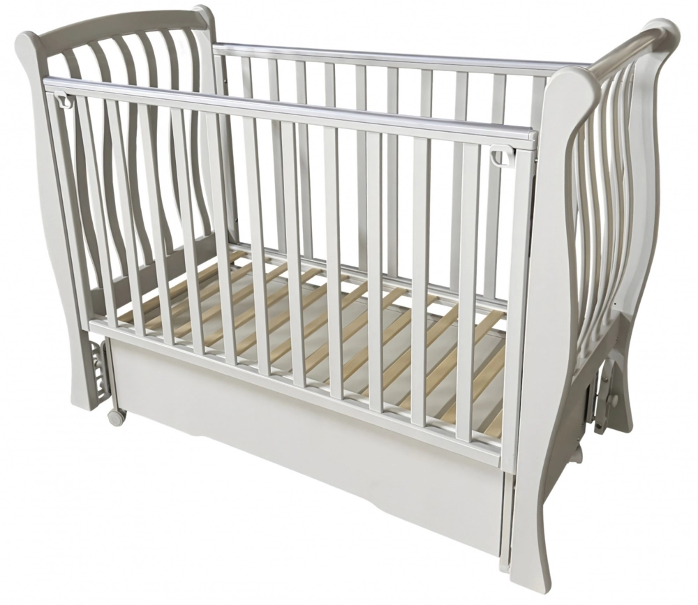 Детская кроватка Кедр Мэри 1 (лунная ночь)