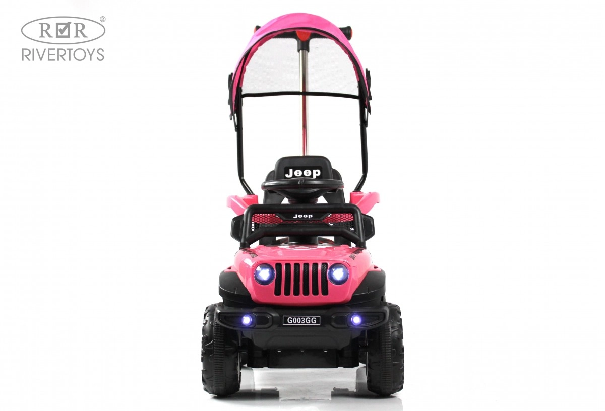Детский электромобиль RiverToys G003GG розовый ltwcjvy02f219lfku2gdini2g4gcqxdo