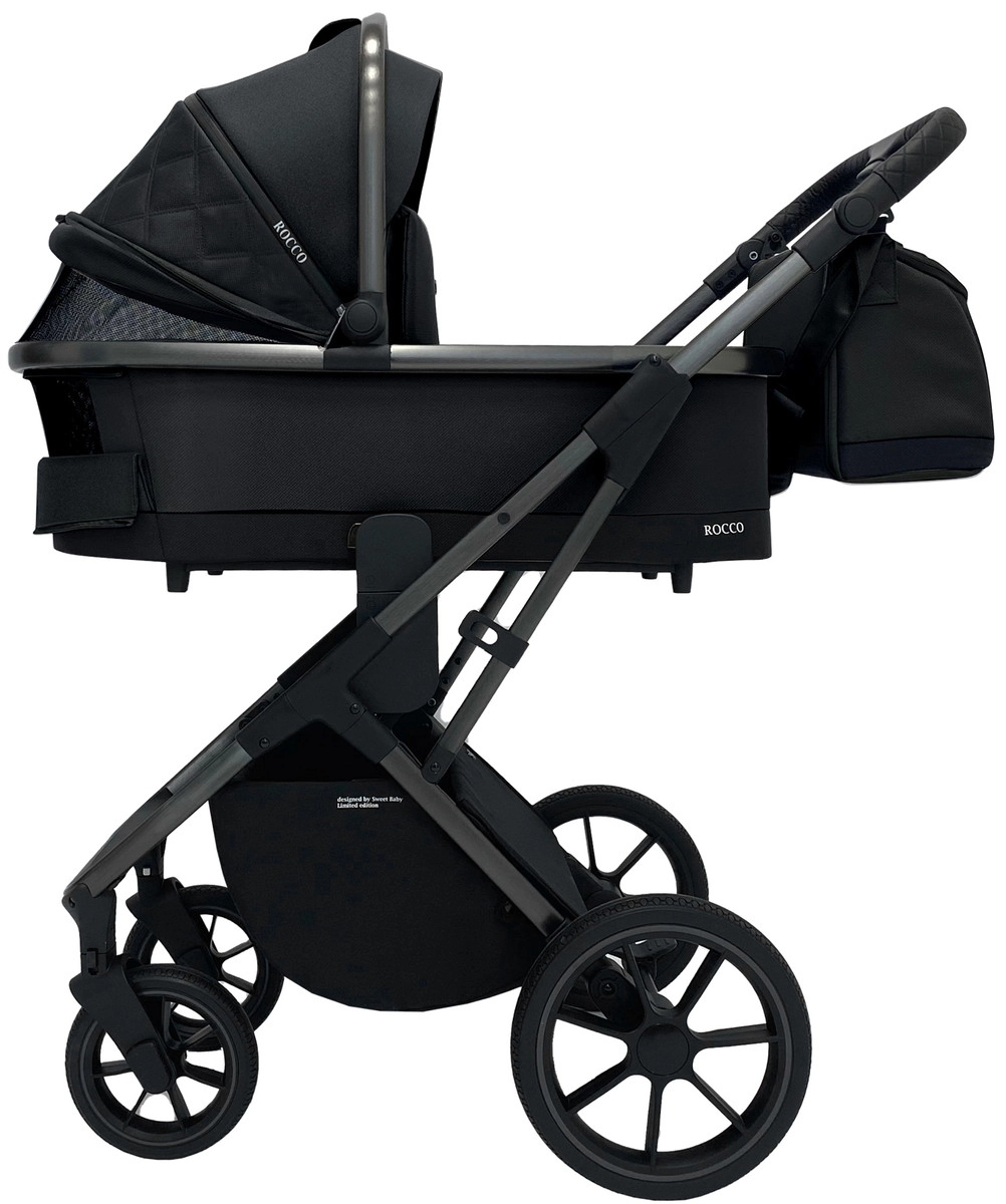 Коляска 2 в 1 Sweet Baby Rocco Black 8gvjcrutfr80b96z068bfghcl5vf6ohi