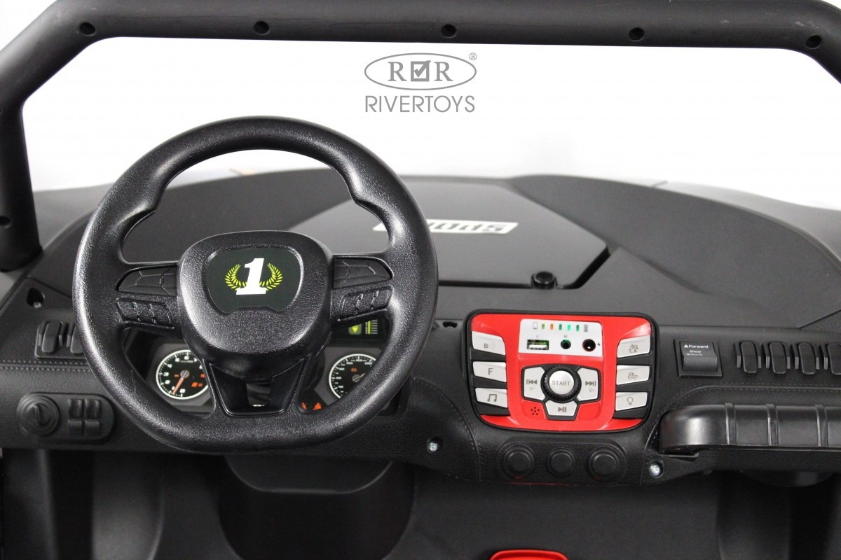 Детский электромобиль RiverToys P555PP черный 73vq6n9vm0w1e249shmw9tq8ef23c9f2