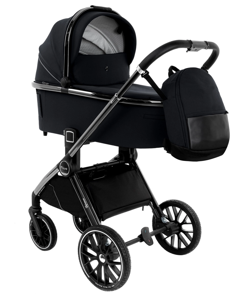 Коляска 2 в 1 PITUSO Mayla Lux (Black)