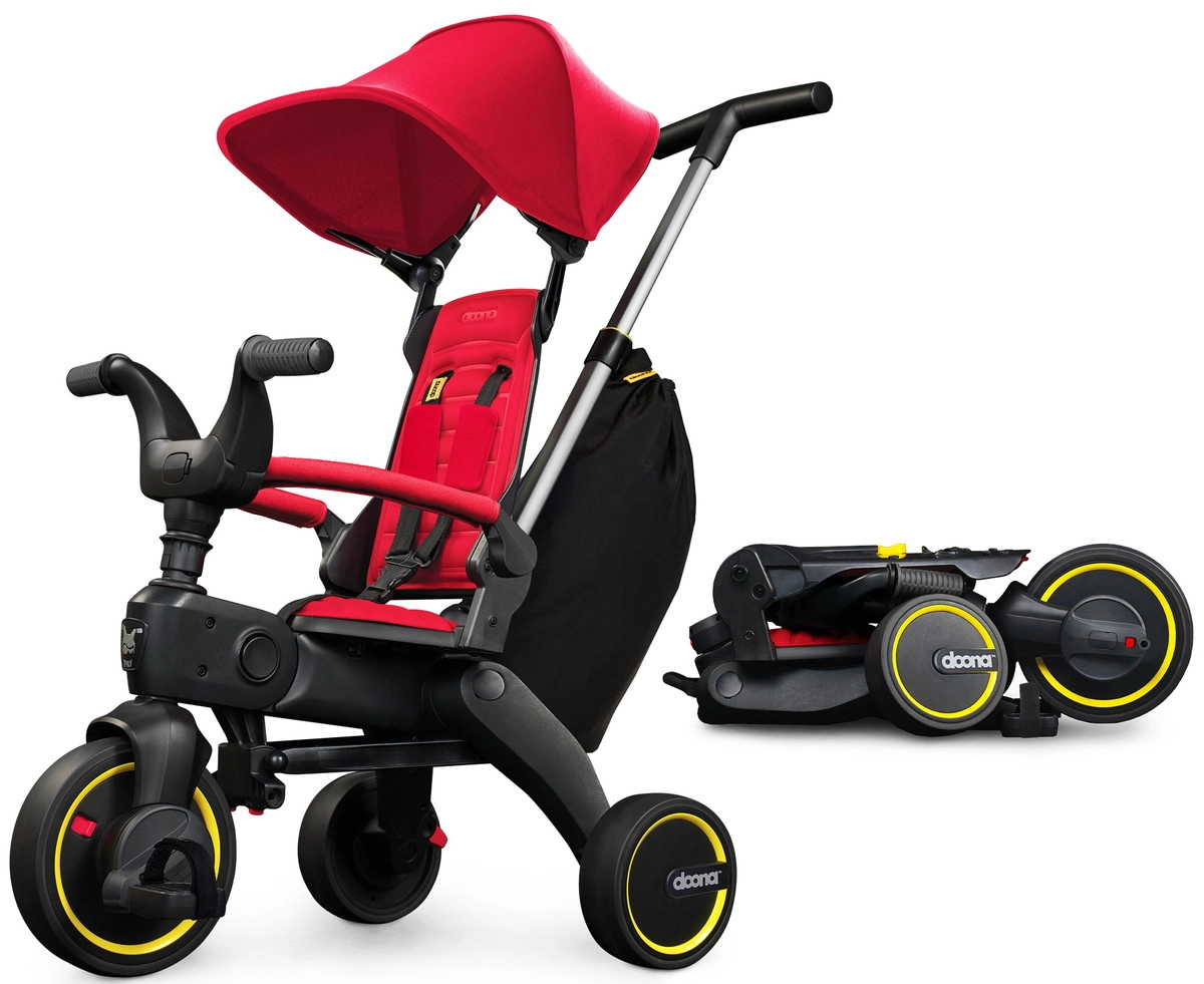 Детский складной трехколесный велосипед Doona Liki Trike S3 Flame Red 7a8o50jdq78hmatk39r2fo67bhvxibq6