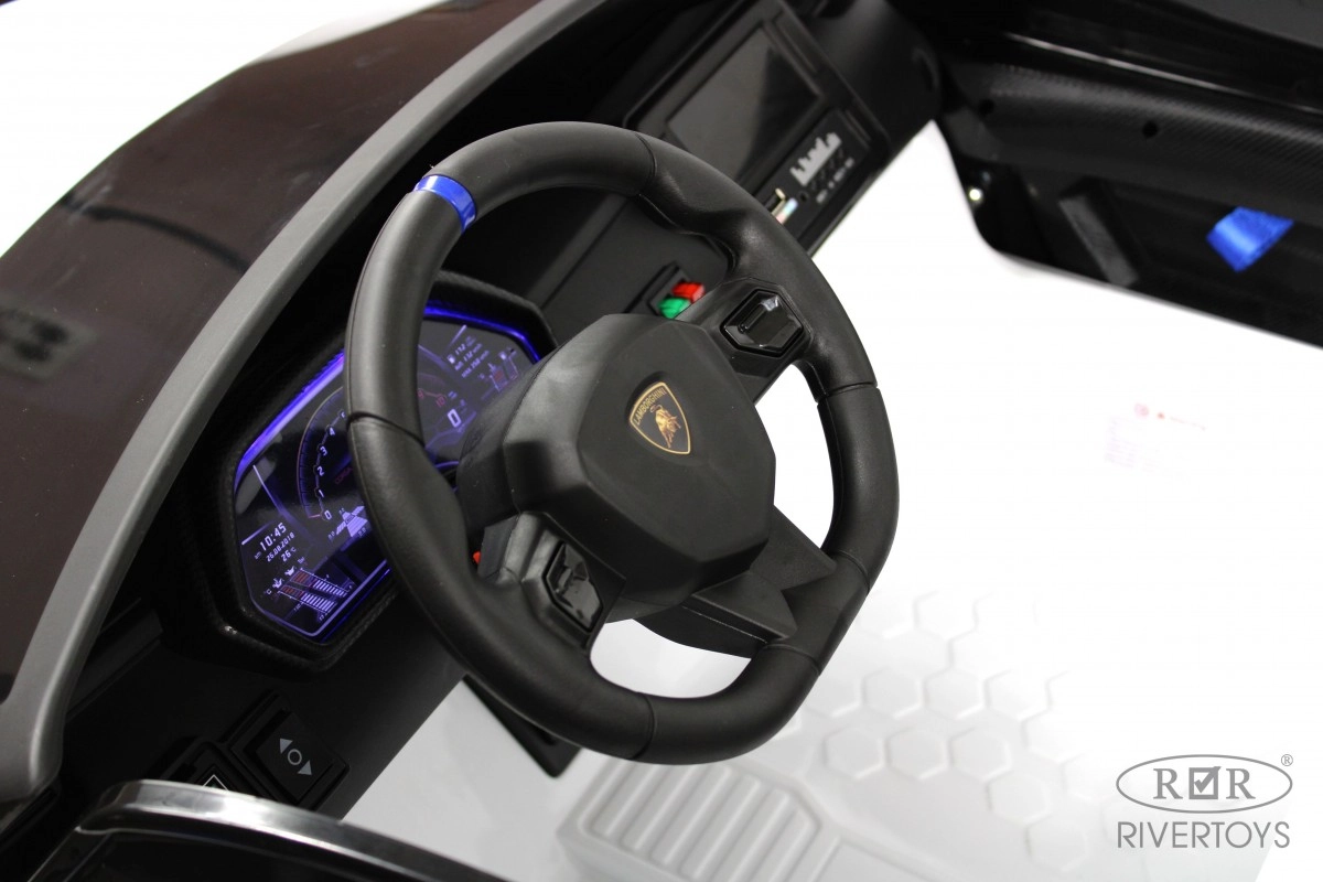 Детский электромобиль RiverToys K999PX белый z10ntw0lmpqeurfobp0aczcggkxb8fva