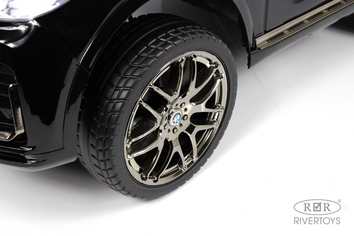 Детский электромобиль RiverToys K070PX черный глянец ivn4eec3n9xw6jvbf3dpllaqr4abyjxw