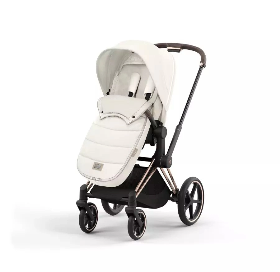 Накидка на ноги для коляски Cybex PRIAM Off White4