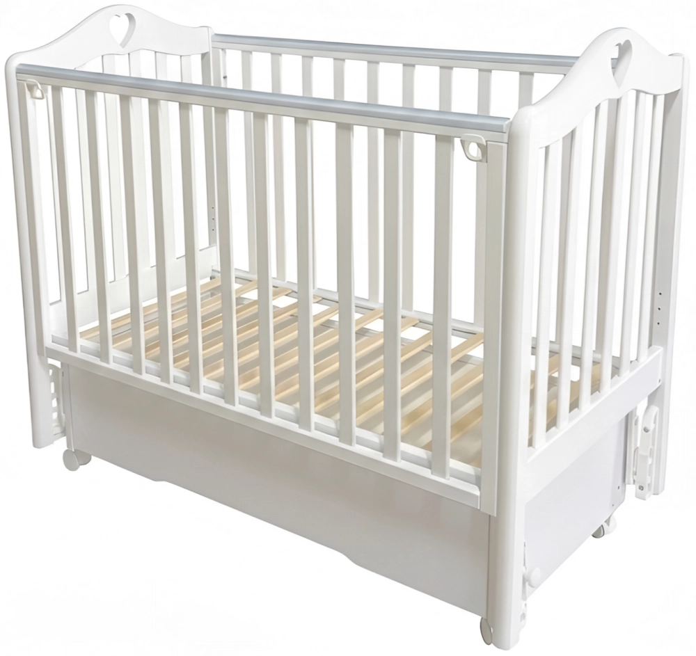Детская кроватка Беллини Маргарет Премиум (белый)