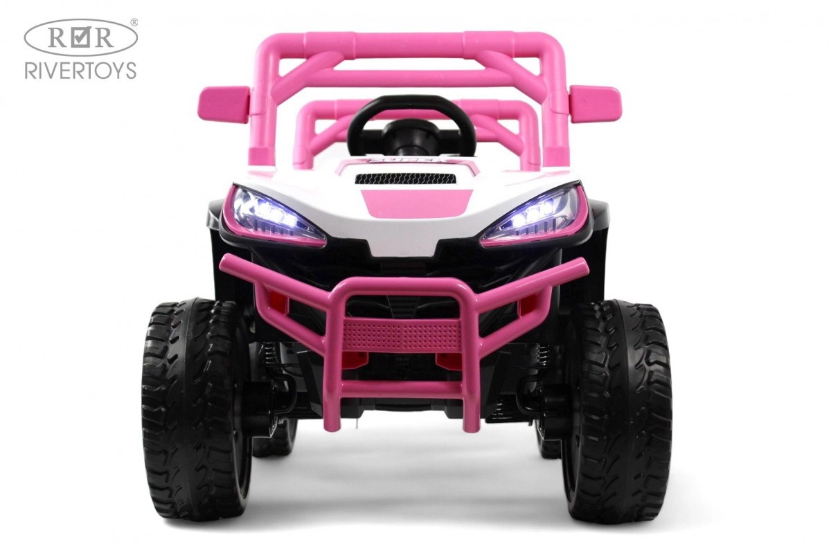 Детский электромобиль RiverToys L888LL розовый wlwvrzxymploft1wfwen49kbkloa2i1i