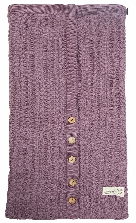 Конверт на выписку AmaroBaby Pure Love Snap вязаный утепленный 75 см розовый 38uyqcfbi2xzqwdr7c6t1k4355ynj3x2