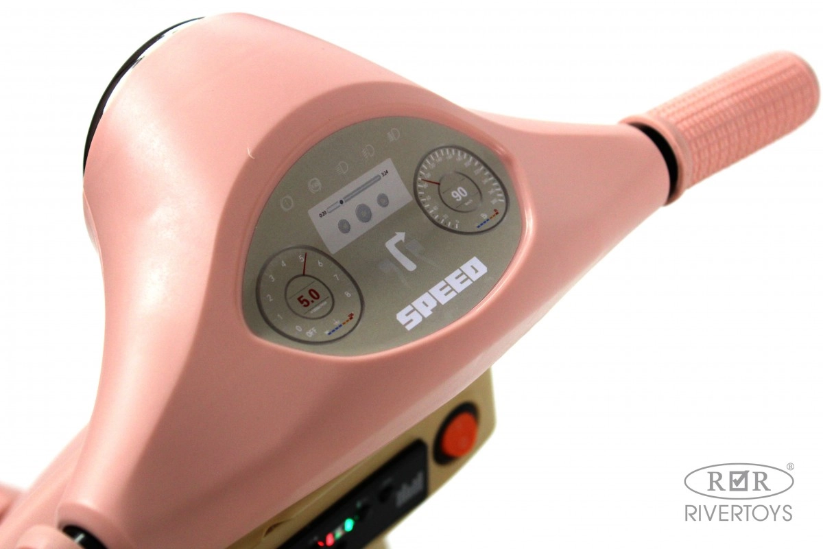 Детский электроскутер RiverToys K777PX-A розовый uweevggy3olob7bhh6id6jo3f0378r6p