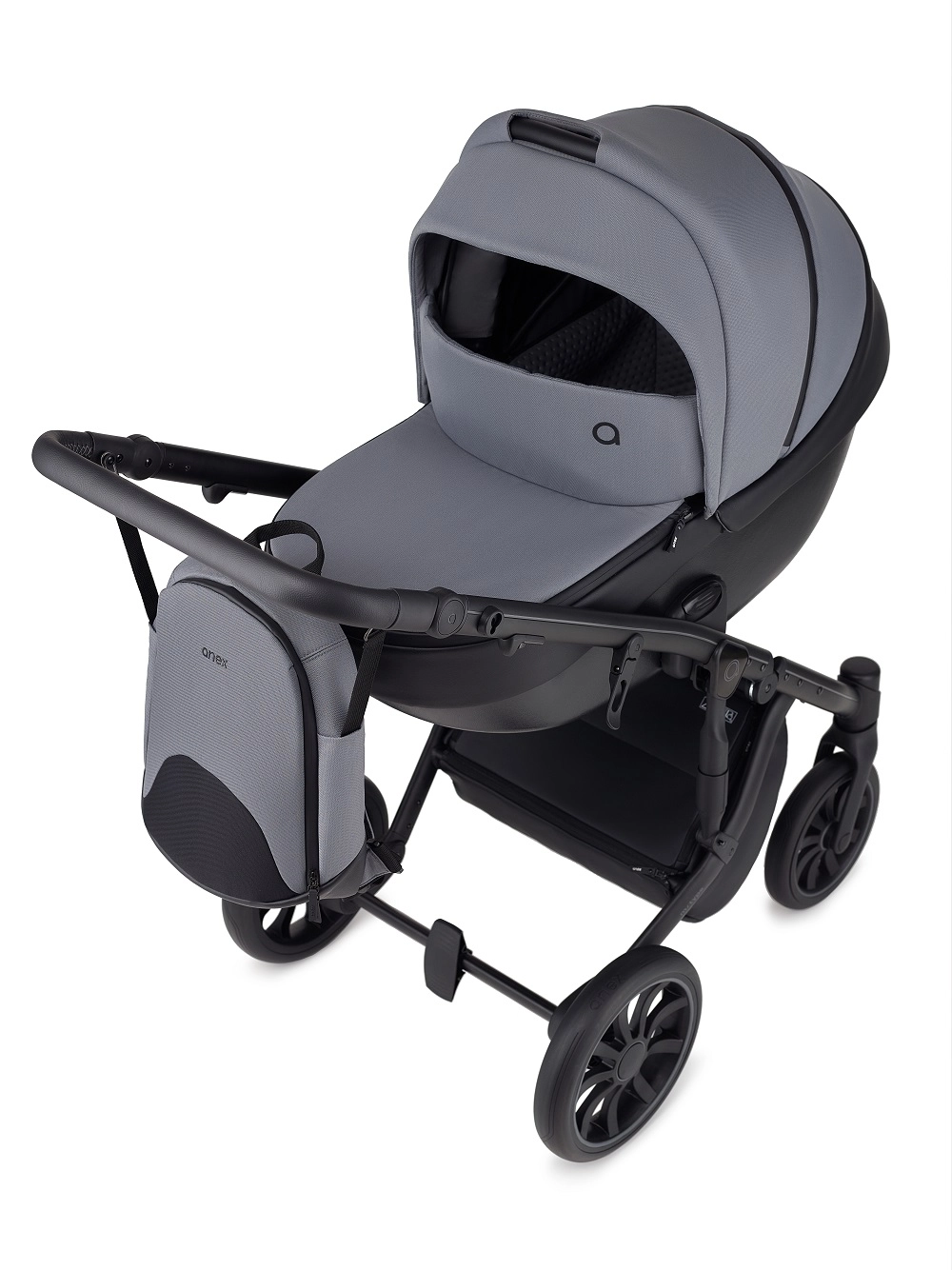 Коляска 3 в 1 Anex m/type (mt-06Q) iron da7187ffa130a19c4d4528e157608610
