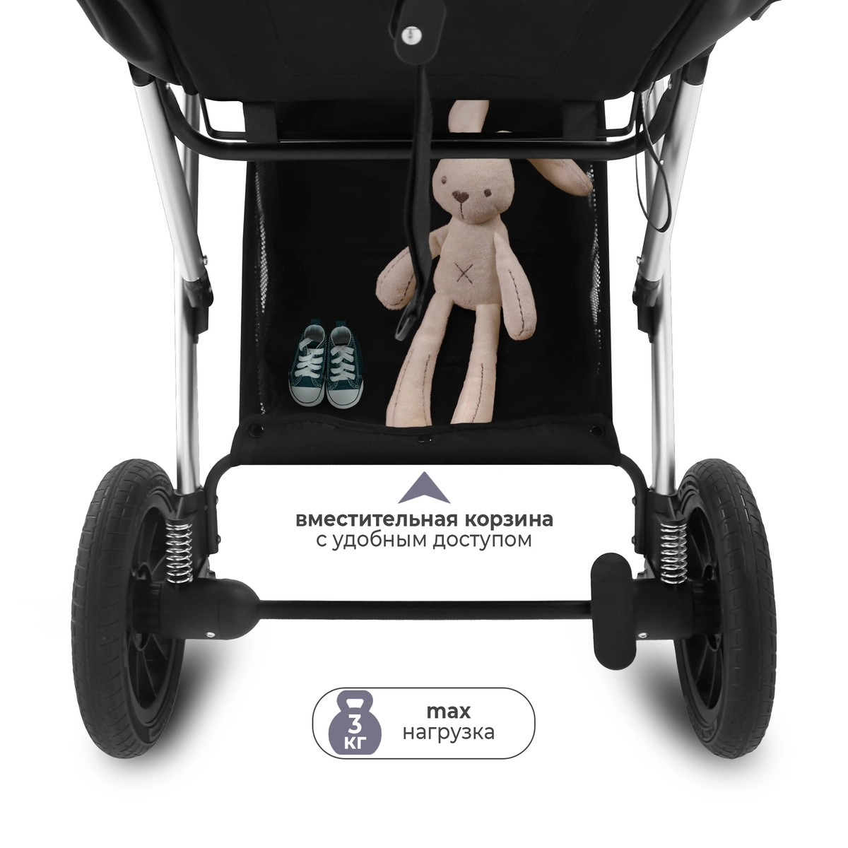 Коляска-трансформер 2 в 1 Sweet Baby Optima Grey 2jdvoqq6y4z2mx7f0q59mw44ff2rorx1