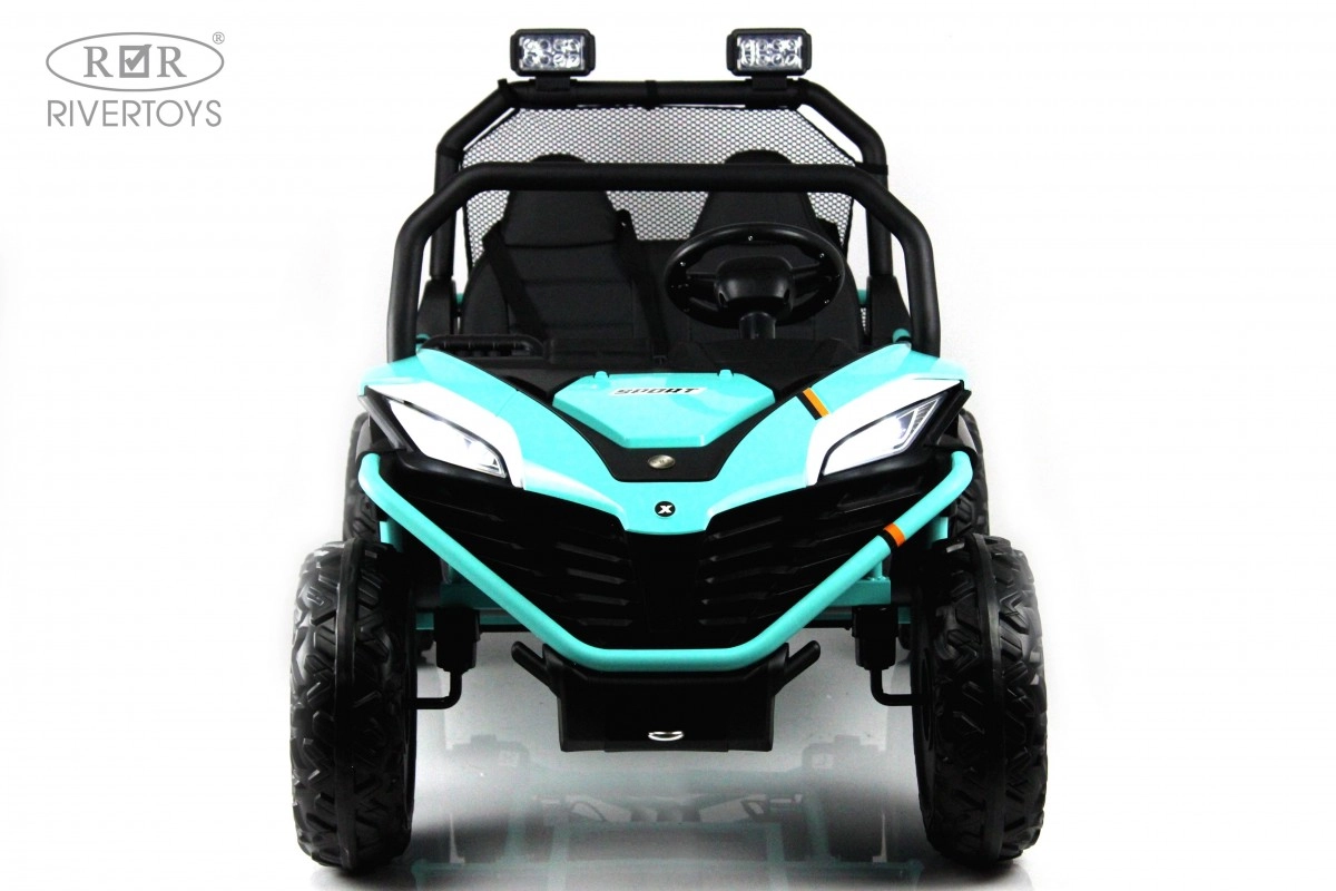 Детский электромобиль RiverToys P555PP светло-зеленый 3rg50v3df5nkhmnz2b942322sljqv9hr