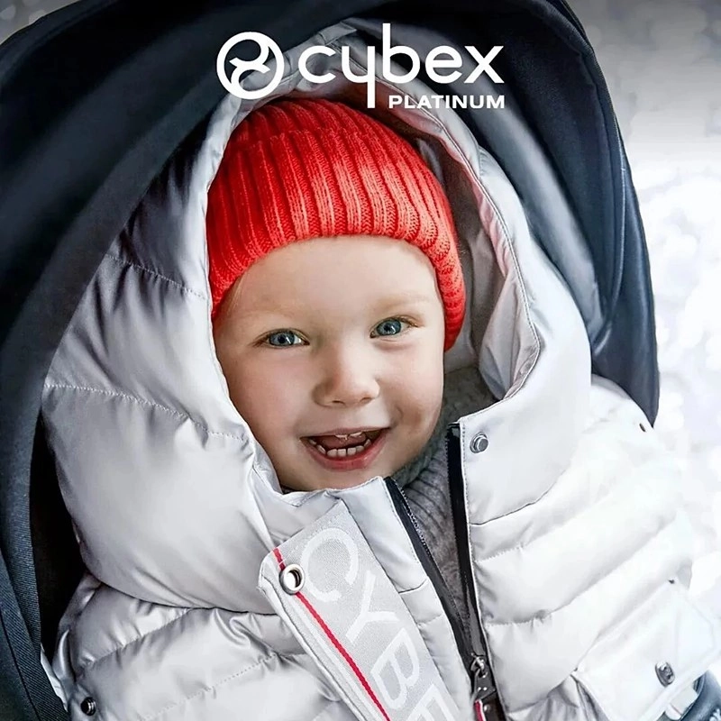 Накидка на ноги для коляски Cybex PRIAM Winter Arctic Silver4