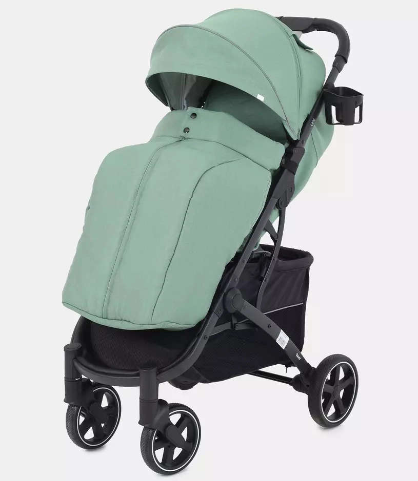 Прогулочная коляска RANT LIFE Green n0cl51on1b733rsowfl1nnp1d1xs8x87
