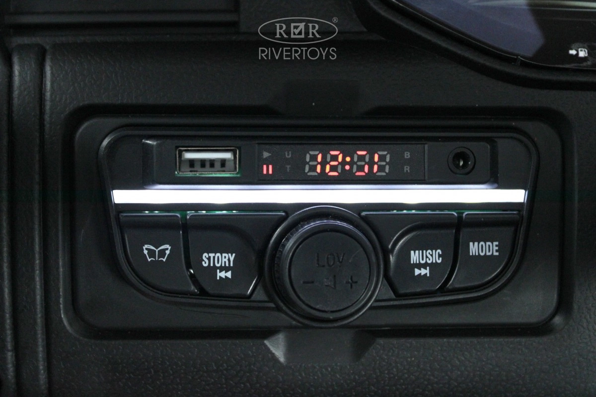 Детский электромобиль RiverToys Y999YY белый zyxg9fx2jlkrez0so9g81jpr4664evgi