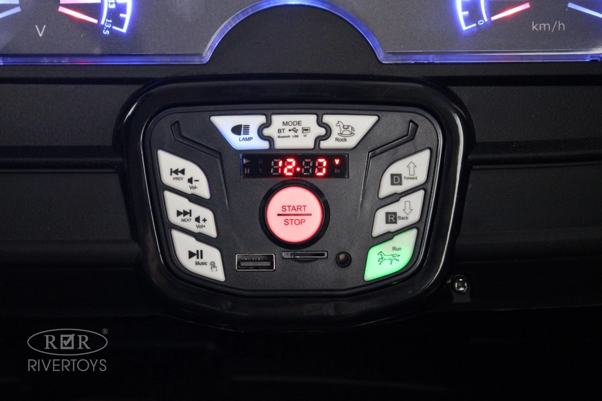 Детский электромобиль RiverToys K070PX синий глянец qyddstwryi2h1qzgtxozoqgm8rcukccs