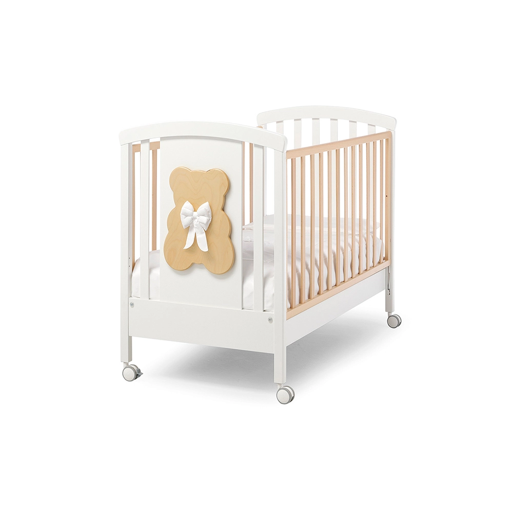 Детская кроватка Erbesi Dudu Белый/Натуральный ff9ccfde639ee2dfcc4e83de9fba53c7