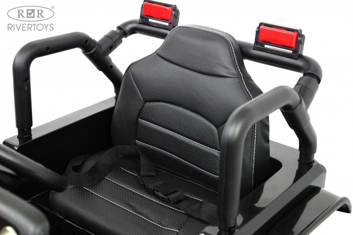 Детский электромобиль RiverToys T222TT 4WD черный m1hs7swhui2i5c2cxg2px2sludy40p7r