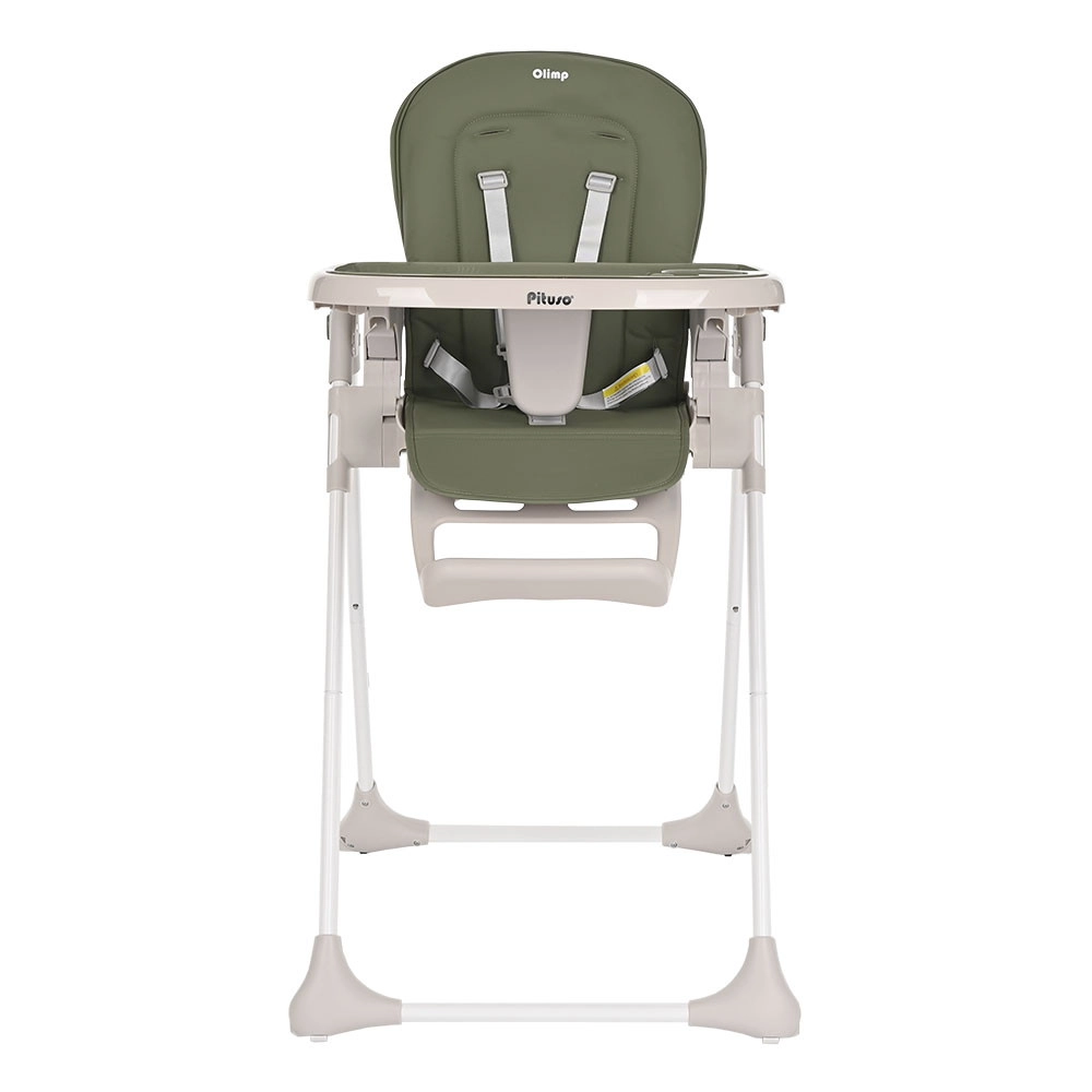 Детский стул для кормления Pituso Olimp, Eco-кожа, вкладыш Dark Green/Темно-зеленый 14lgdcvzorafhyaxwx589qgfzf5lrc33