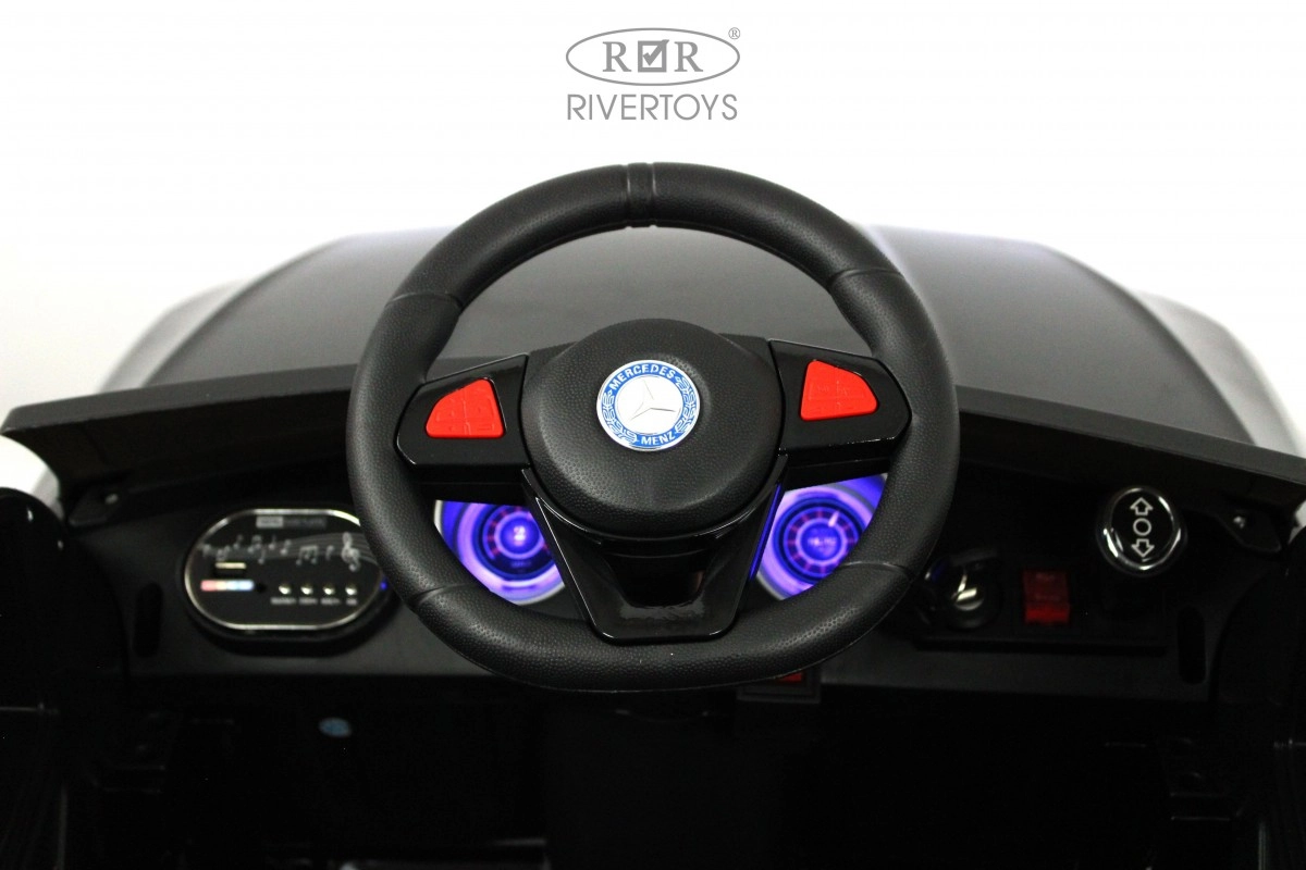 Детский электромобиль RiverToys X001XX черный глянец 5jplb6ius1iqeikay5cpfdvvn85sm3p5