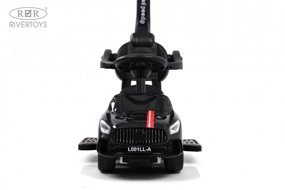 Детский толокар RiverToys L003LL-A черный klslhoibt4hqipxz6betde3fhzhwih31