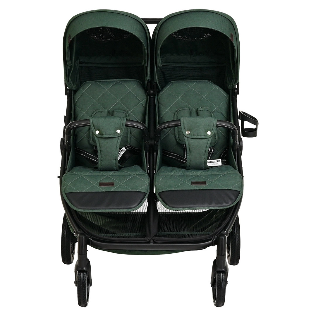Прогулочная коляска для двойни PITUSO DUOCITY 2023 Pacific green 2i4w9ldv5nxzr75kkbygx6g8zk45iguj