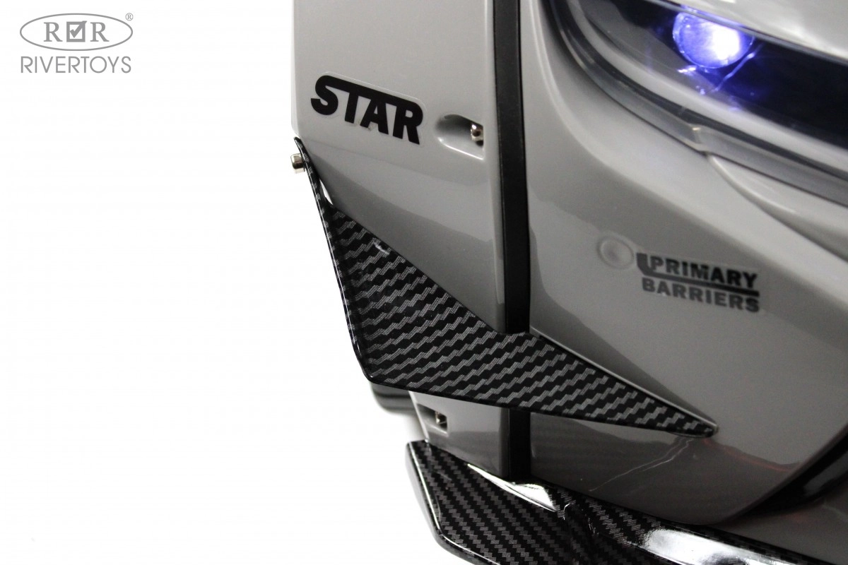 Детский электромобиль RiverToys G007GG серый 19z4si6xgcji08pv1ef14svk5llskknc