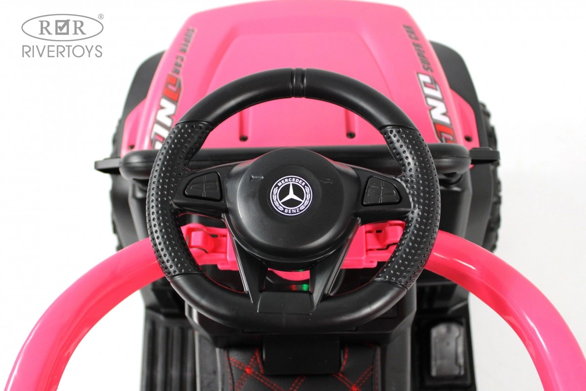 Детский электромобиль RiverToys G005GG розовый 04hbah90xn2vj099lnvzeznc75nksd2q