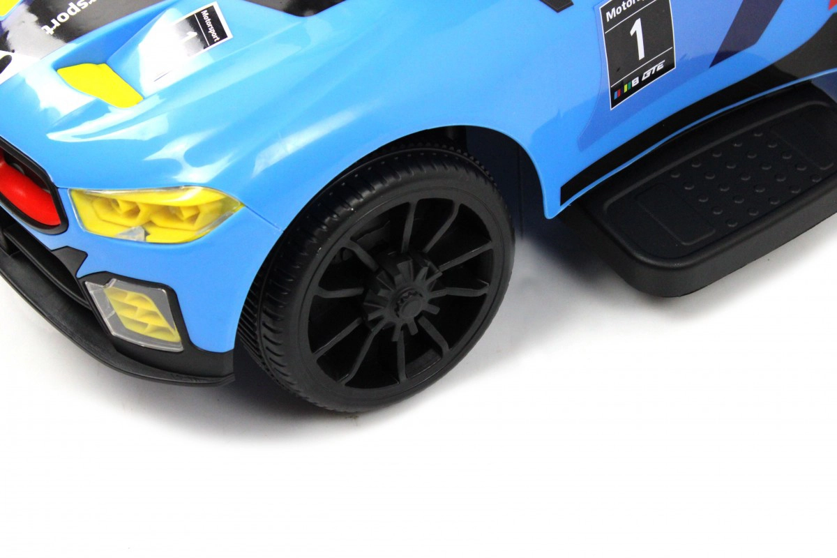 Детский толокар RiverToys F003FF-P с родительской ручкой синий g1t22350p8hp5g5e7k7sseh2tuh01wng