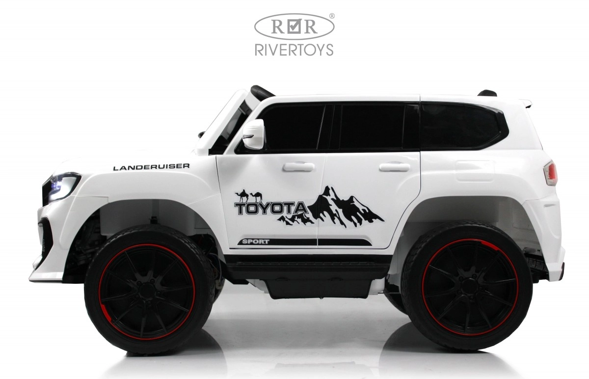 Детский электромобиль RiverToys G555GG белый e0eqmb4jcbvxixn67needqz7gyyzm0vn