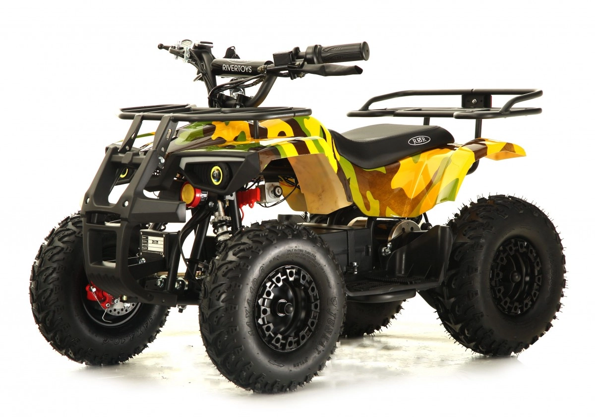 Детский электроквадроцикл RiverToys TIKI LUX желтый камуфляж 7yhknrheh6vkzz65hmkr3nfv4a5qgc1f