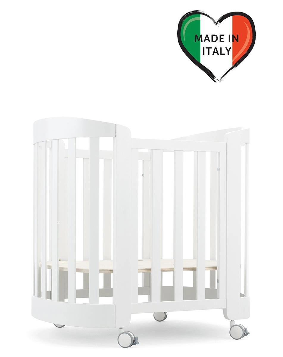 Детская кроватка Erbesi Sweet с матрасом Белый f0rhko2kxehs8gmsipig0tzpw7jbshzv