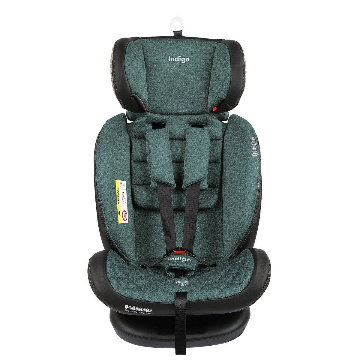 Автокресло Indigo AERO ISOFIX, ST-3, группа 0+1+2+3 зеленый qbbmxiauawhy8nisaej1foylf3vktfc9