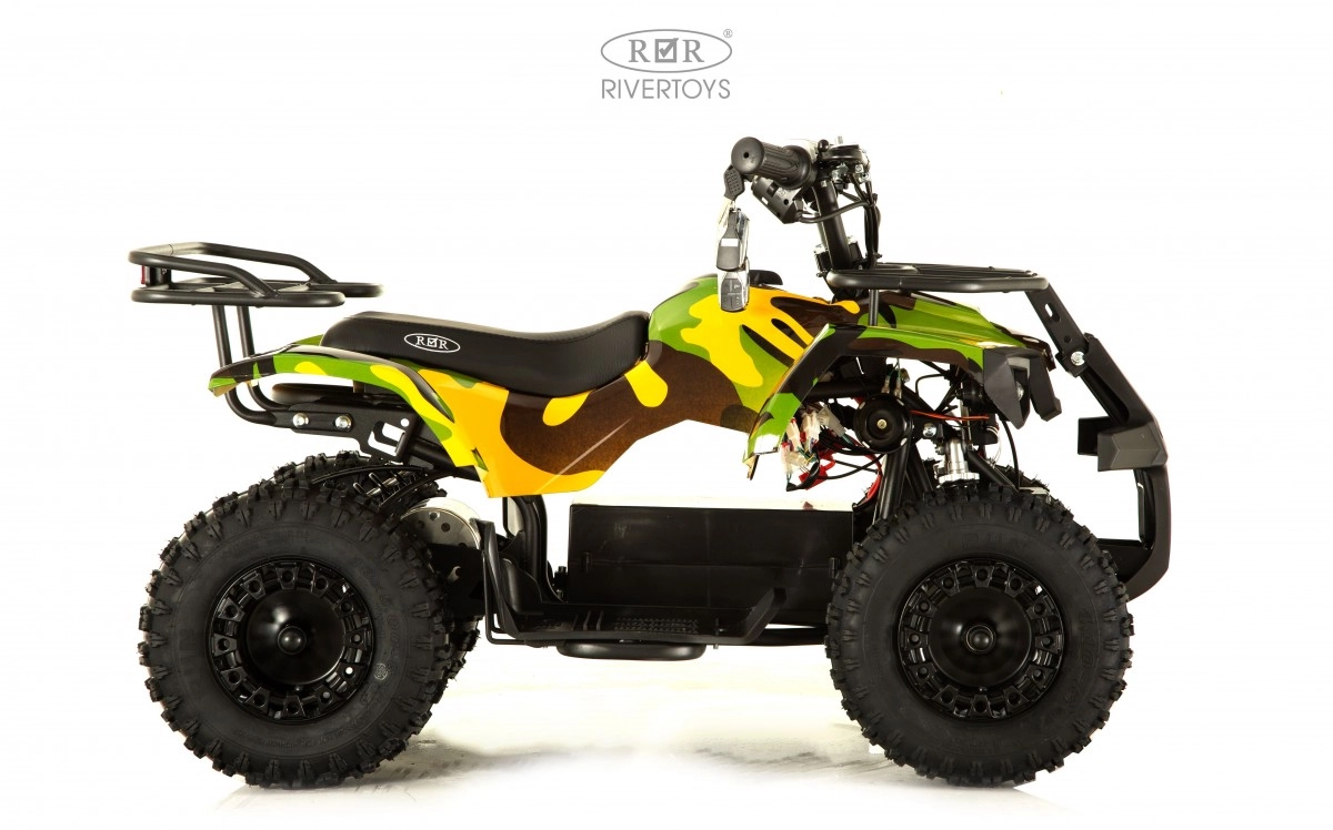 Детский электроквадроцикл RiverToys TIKI желтый камуфляж ffyv6kb8jyvvi5x2jki5jhzkbjcz4wcc