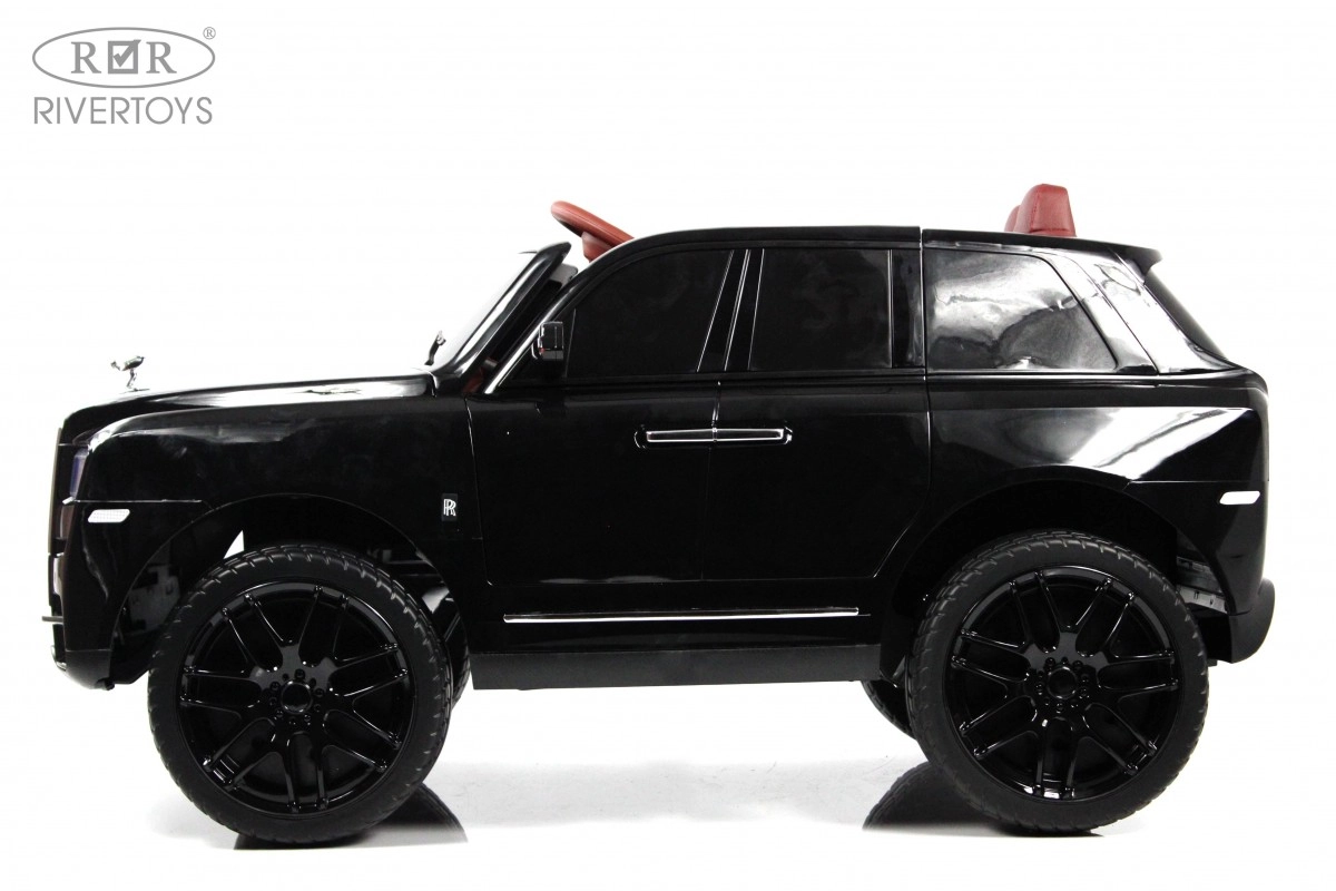 Детский электромобиль RiverToys K111PX черный глянец xpbckjzmof2jrv6nkuig3md4i5e9z6b8