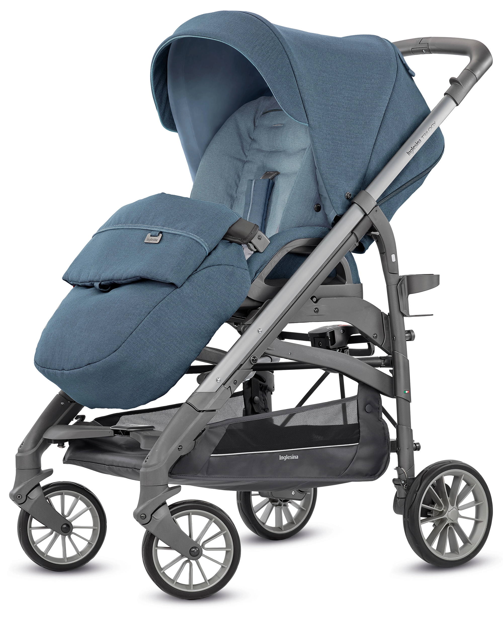 Коляска-трость Inglesina Trilogy Artic Blue (серое шасси) 01d3ed4635badbdf8fbacfe7b8adfe7a