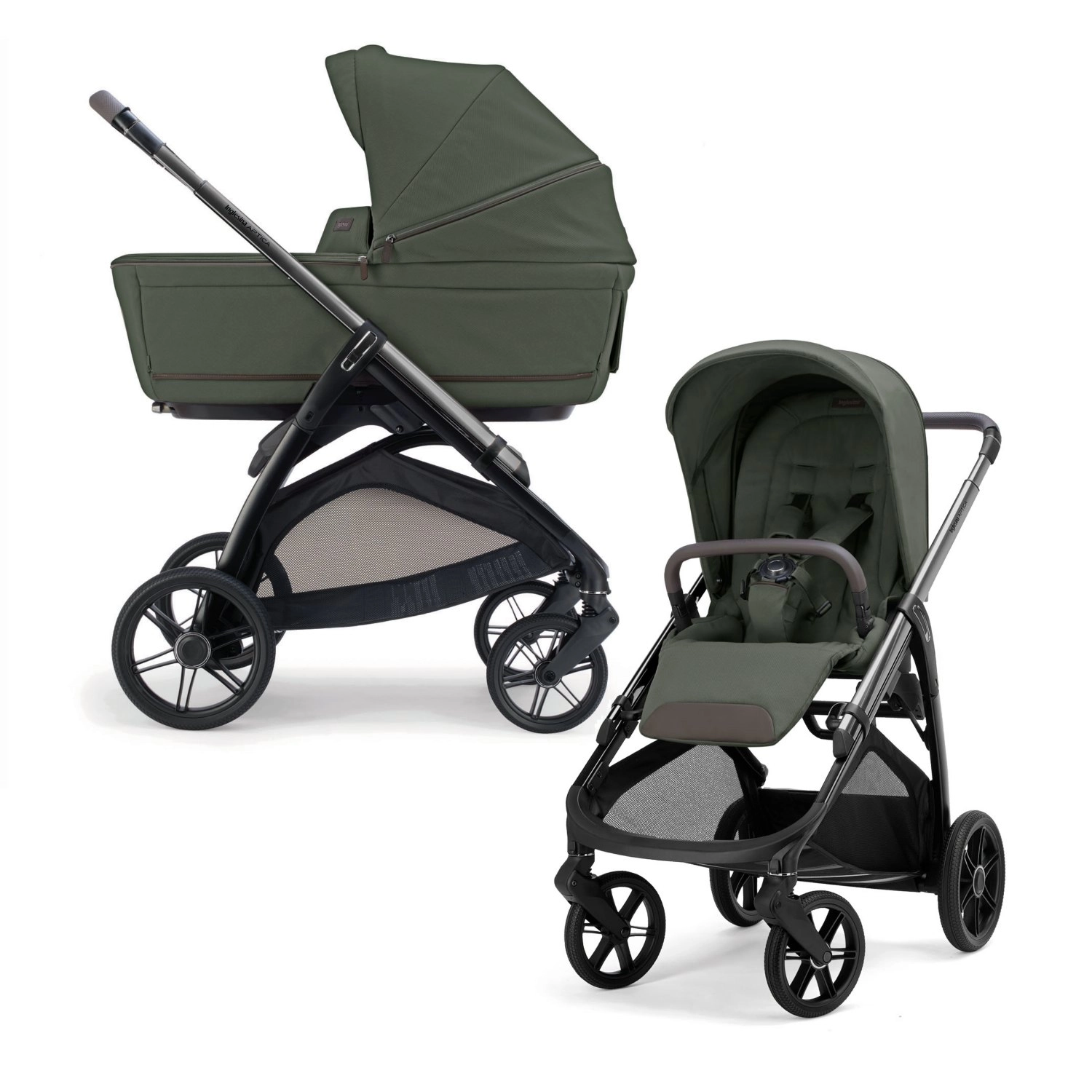 Коляска 2 в 1 Inglesina Aptica (с подставкой Stand Up New) (Ivy Green)