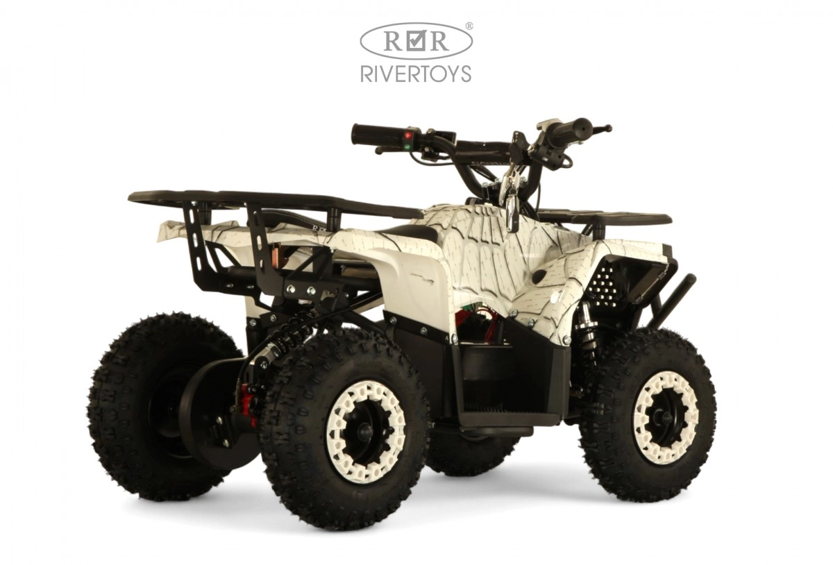 Детский электроквадроцикл RiverToys MIKA белый Spider ladvmalywhuuetzyjase1ujsd2nbn5eg