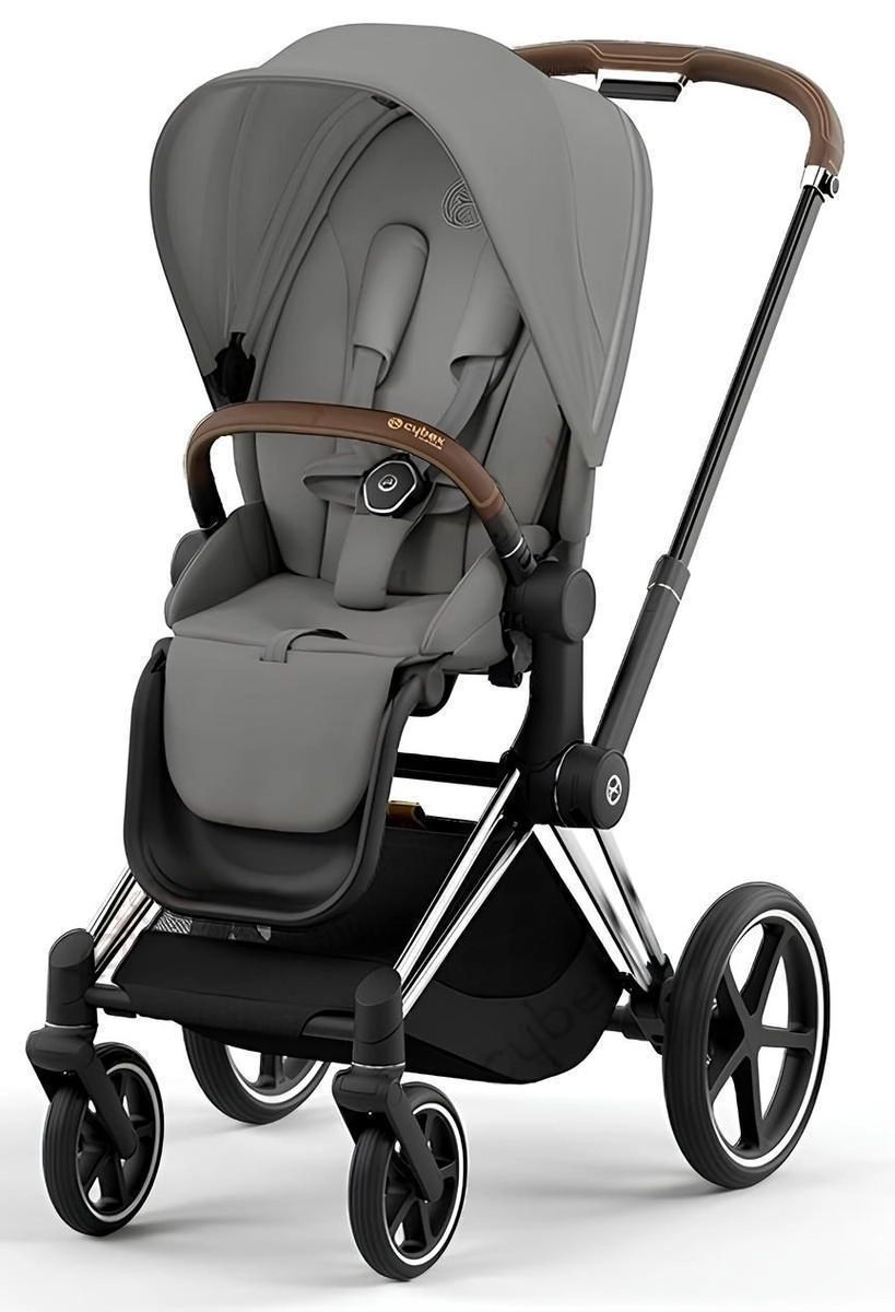 Коляска 2 в 1 Cybex Priam IV (шасси Chrome Brown) Mirage Grey rdmr4niyjybzghgbjsjr3ccg5p360rxn