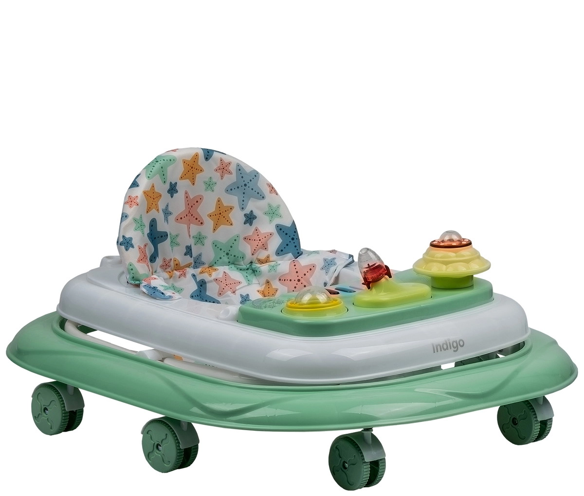 Детские ходунки Indigo Space зеленый suo1g0ujblt198msr76dy4mqo6720c6q