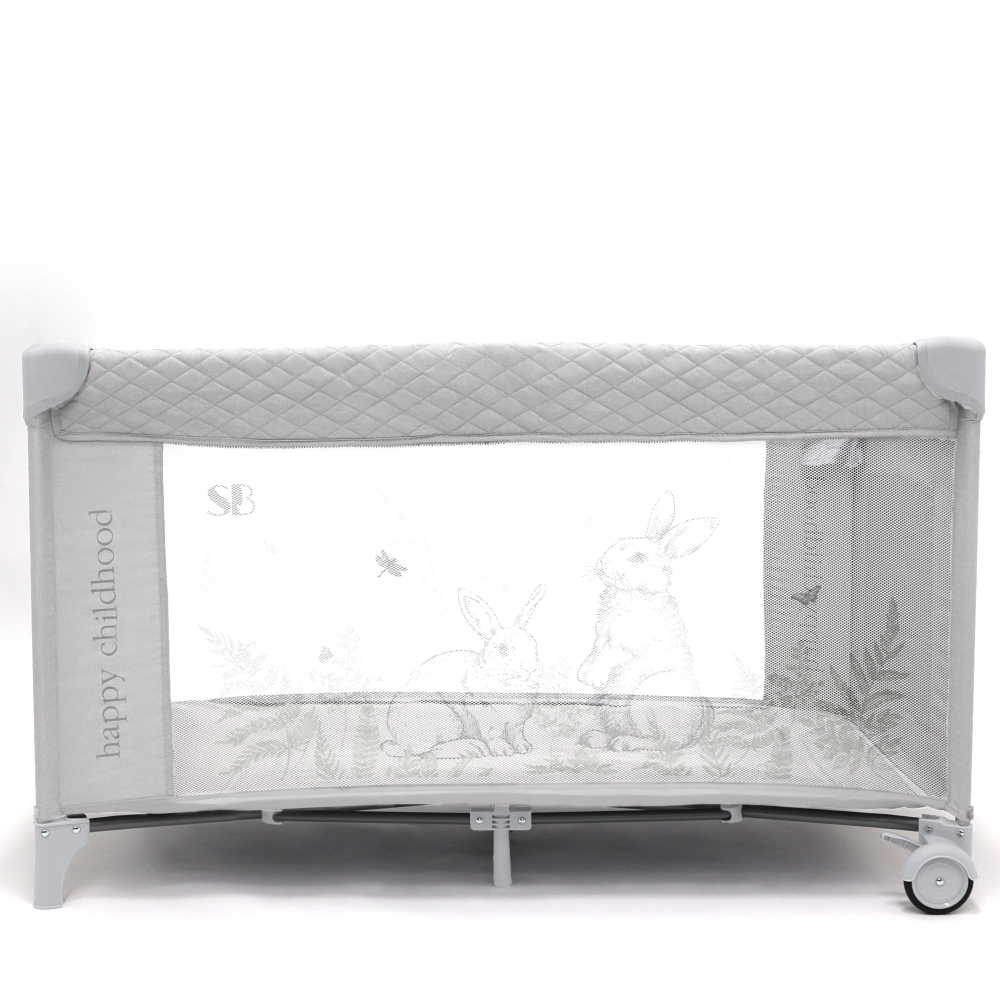 Манеж детский Sweet Baby Nini Grey Rabbit 108135223-manezh-detskii-sweet-baby-nini-grey-rabbit