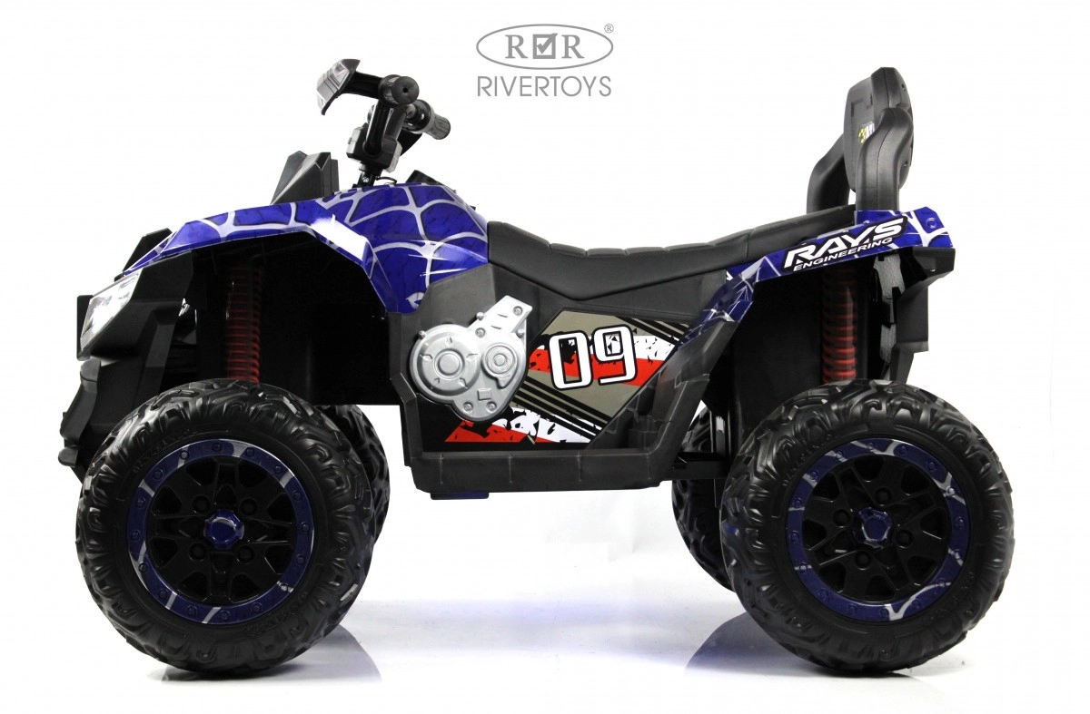 Детский электромобиль RiverToys X999XX синий спайдер i6iu8hqwn1ktlv2zrxt7hw4aw1v37ziw