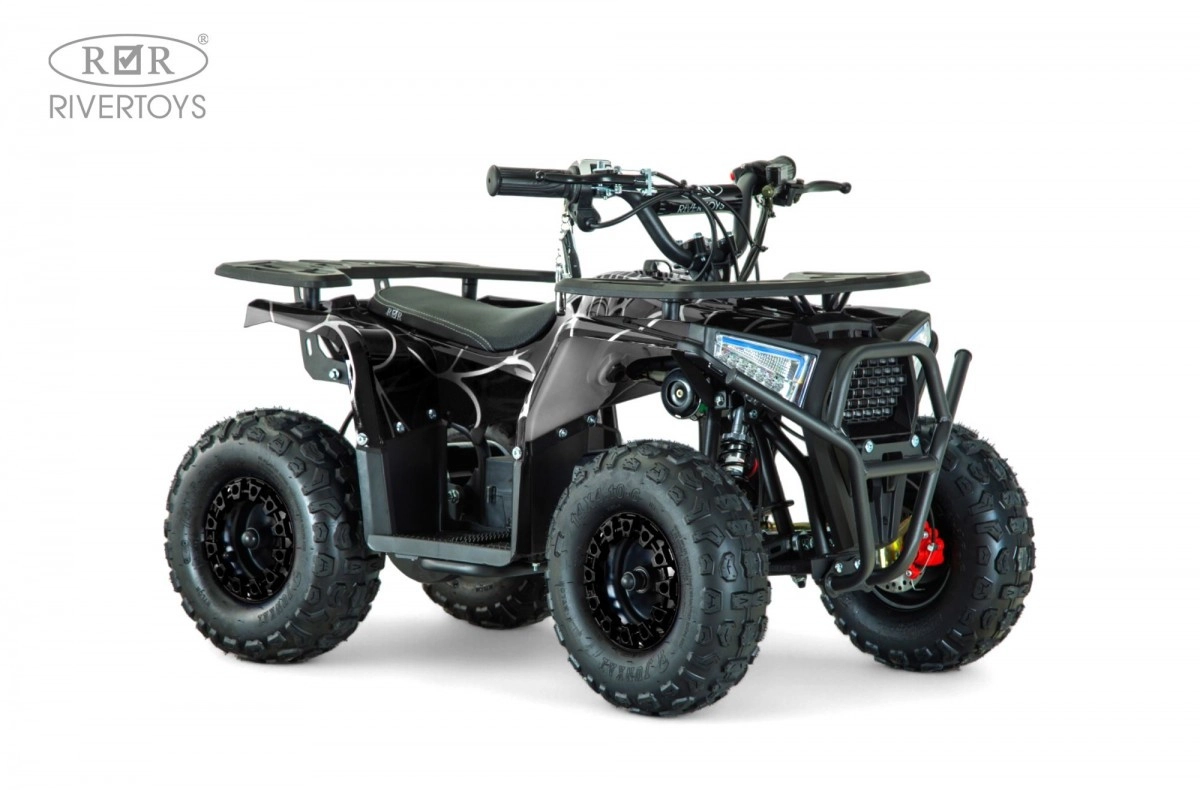 Детский электроквадроцикл RiverToys MIKA LUX черный Spider 2euvtntwleln9g56g43qwongqq6ul018