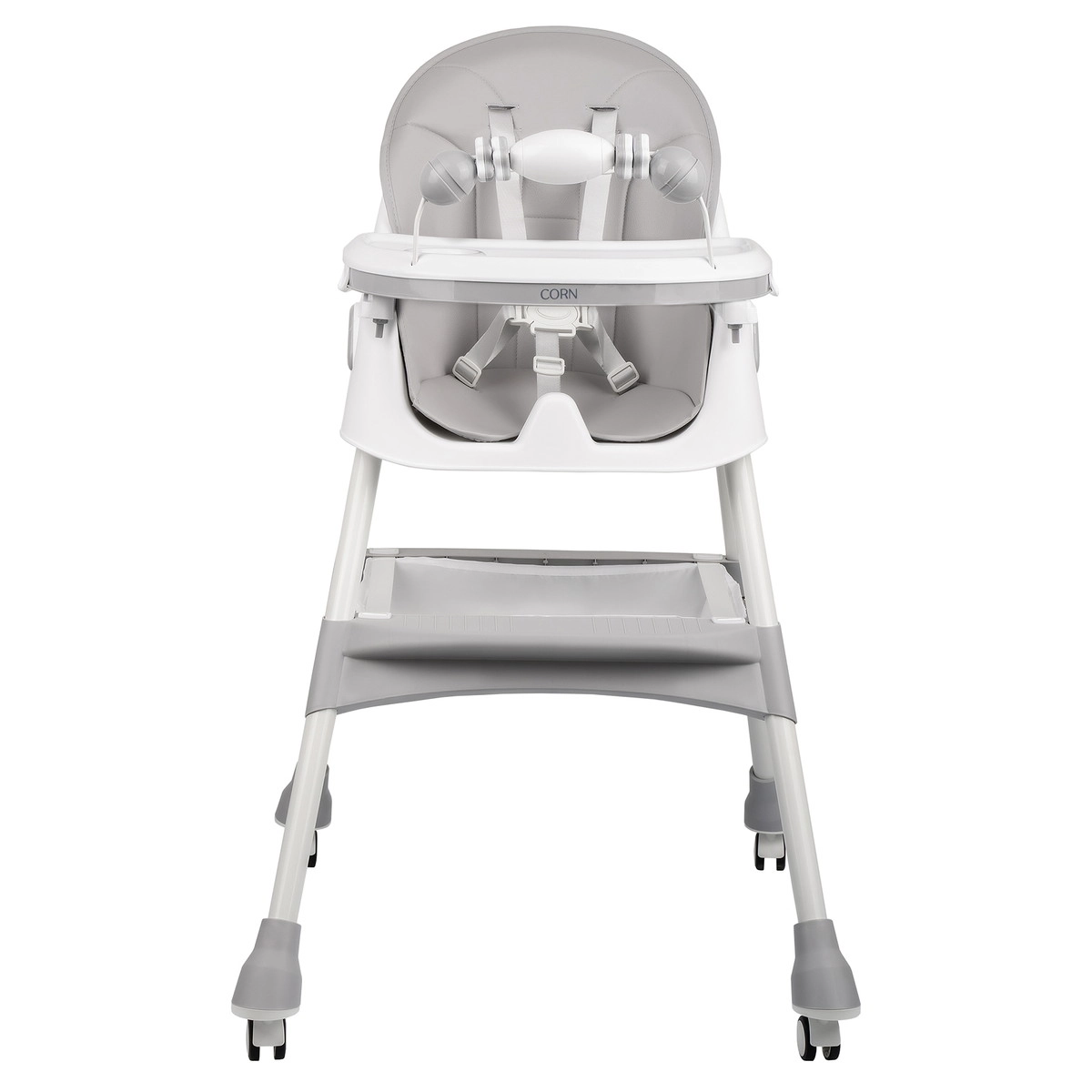 Стульчик для кормления Indigo Corn светло-серый i0kmvodknegsrnehn1eitcdf3nopbij3