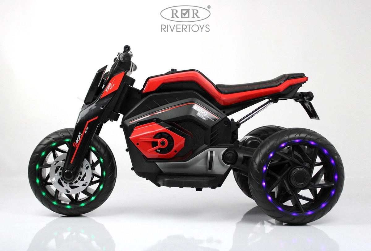 Детский трицикл RiverToys X222XX красный 28lqryh9hhbqml2ly0d413t28ra3dywa