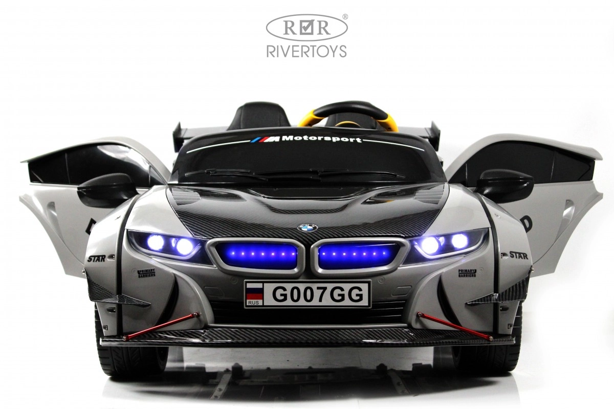 Детский электромобиль RiverToys G007GG серый 0ryifa0xi01coryea6z9h1k48vaa09hh