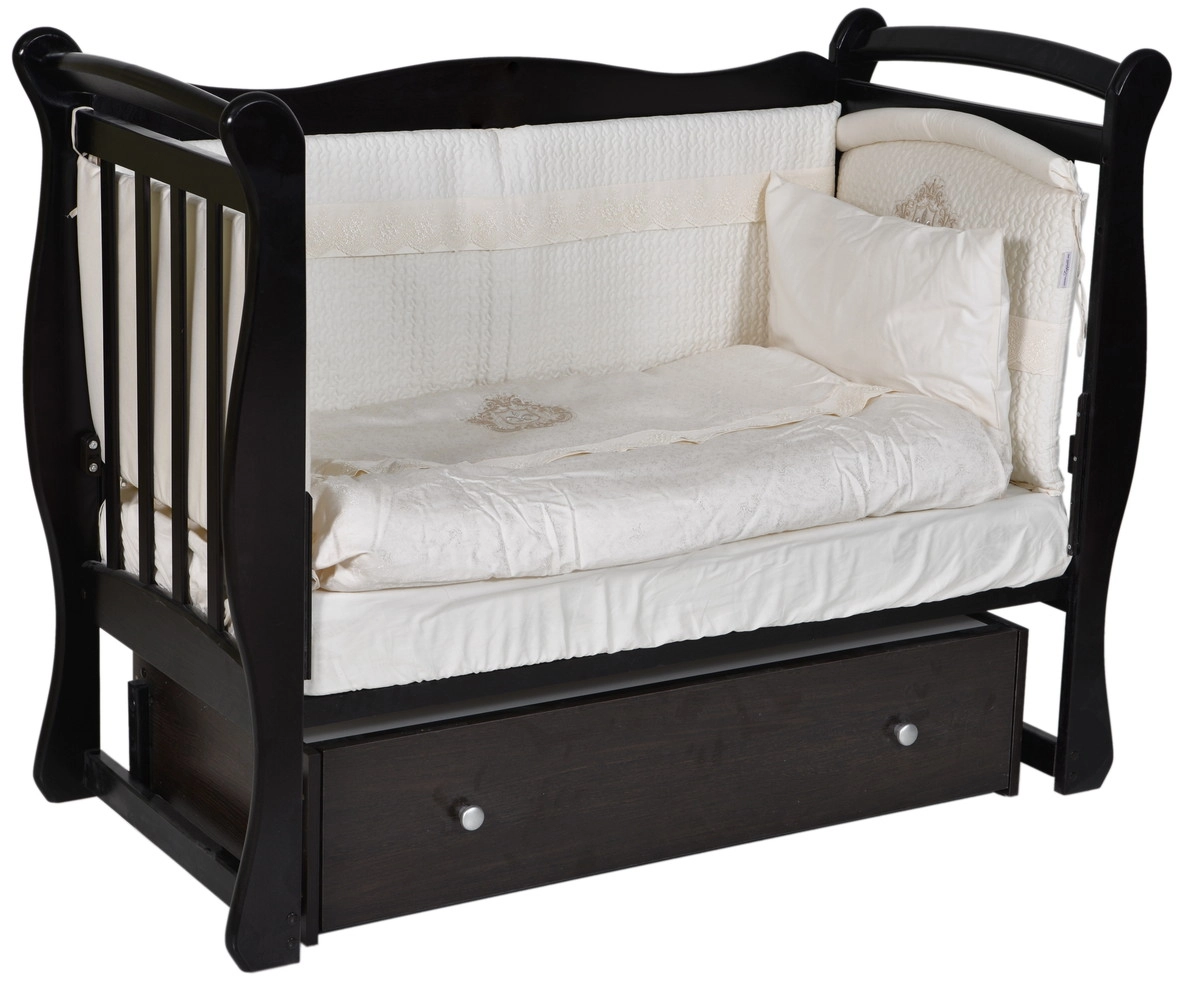 Детская кроватка ByTwinz Camelia 1 универсальный маятник белый i7f4zzxoiyq3lf469u9lx4k9wax4a6uk