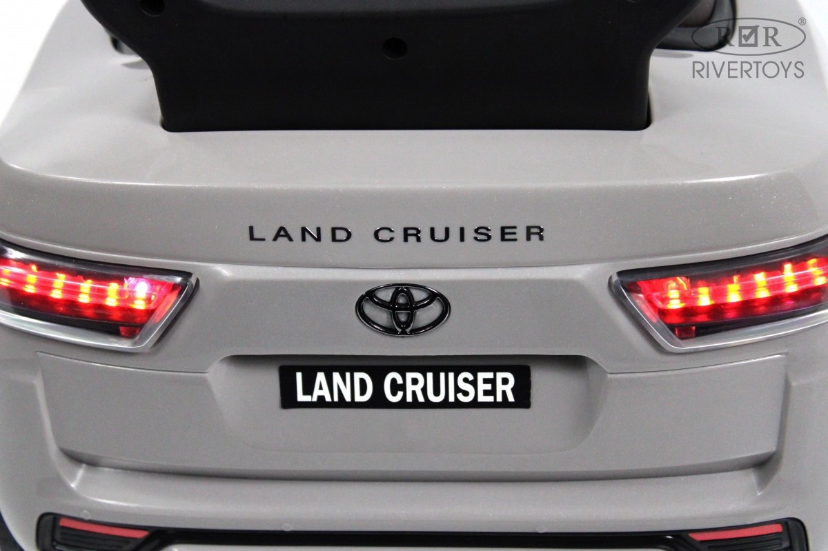 Детский толокар RiverToys Toyota Land Cruiser 300 Z002ZZ-D серый 6j0e5p9eu8qx4yh9tmrkb2iq11fvvdlw