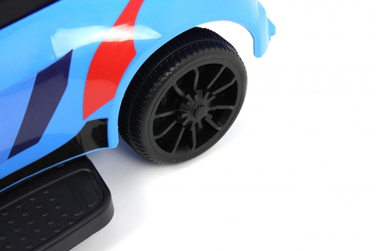 Детский толокар RiverToys F003FF-P с родительской ручкой синий 72cym5wt226zhusvhhm14831ot2nugi4