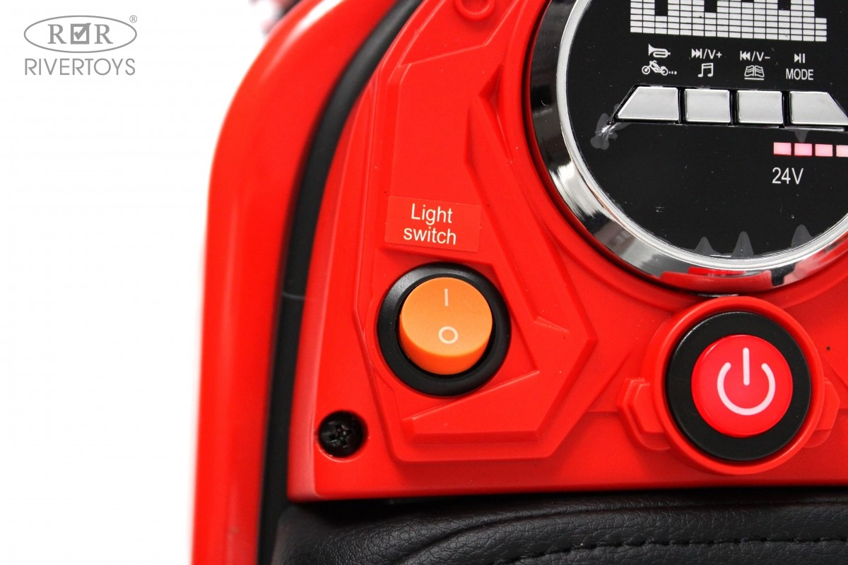 Детский электромотоцикл RiverToys A005AA MOTO красный 1tfv1oyollfkyabwrp9q0aca2ify144c